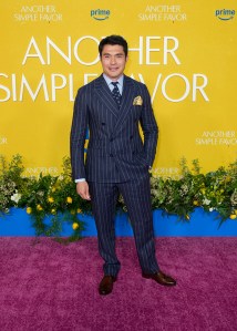 Henry Golding at the "Another Simple Favor" Premiere held at Jazz at Lincoln Center on April 27, 2025 in New York, New York.