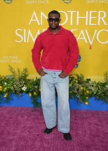 Tyshon Lawrence at the "Another Simple Favor" Premiere held at Jazz at Lincoln Center on April 27, 2025 in New York, New York.