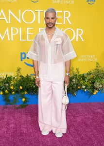 Jay Manuel at the "Another Simple Favor" Premiere held at Jazz at Lincoln Center on April 27, 2025 in New York, New York.