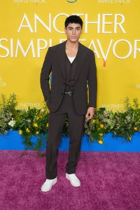 Christian Arciga at the "Another Simple Favor" Premiere held at Jazz at Lincoln Center on April 27, 2025 in New York, New York.