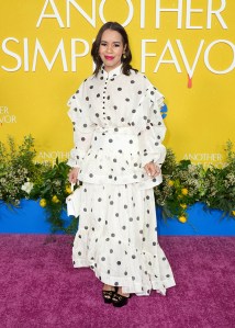 Yully Hernandez at the "Another Simple Favor" Premiere held at Jazz at Lincoln Center on April 27, 2025 in New York, New York.
