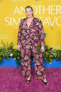Paige Stoveld at the "Another Simple Favor" Premiere held at Jazz at Lincoln Center on April 27, 2025 in New York, New York.