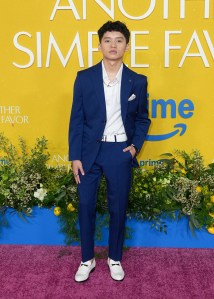 Ian Ho at the "Another Simple Favor" Premiere held at Jazz at Lincoln Center on April 27, 2025 in New York, New York.
