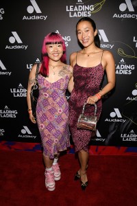 Ameya Okamoto, Nadya Okamoto at Audacy’s Leading Ladies held at Kings Theatre on April 03, 2025 in New York, New York.