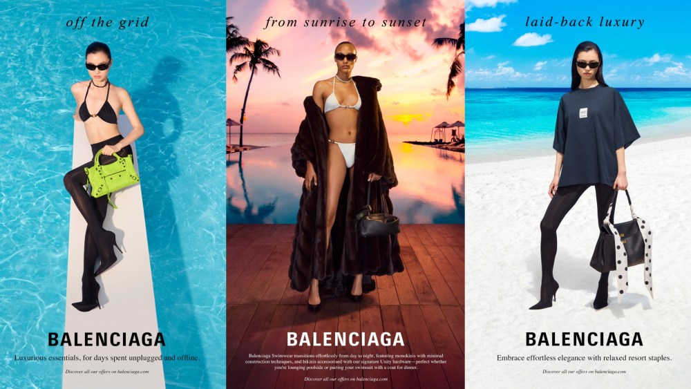 Balenciaga debuts the 2025 High Summer Campaign.