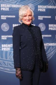 Glenn Close at The 11th Breakthrough Prize Ceremony held at Barker Hanger on April 05, 2025 in Santa Monica, California.
