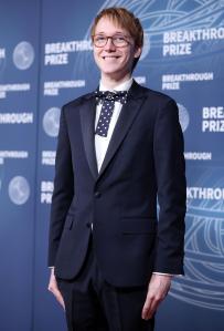 Kit Bernard Foster at The 11th Breakthrough Prize Ceremony held at Barker Hanger on April 05, 2025 in Santa Monica, California.