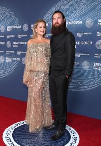 Kate Hudson, Danny Fujikawa at The 11th Breakthrough Prize Ceremony held at Barker Hanger on April 05, 2025 in Santa Monica, California.