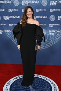 Drew Barrymore at The 11th Breakthrough Prize Ceremony held at Barker Hanger on April 05, 2025 in Santa Monica, California.