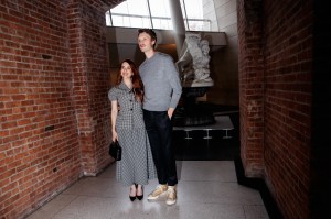 Emma Roberts and Cody John