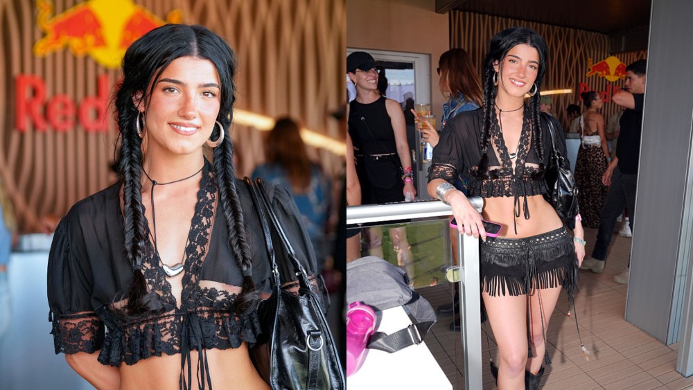 Charli D'Amelio attends Revolve Festival 2025 at Cavallo Ranch on April 11 in Thermal, Calif.