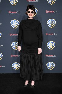 Jessie Buckley at the Warner Bros. Pictures “The Big Picture” Presentation Press Line as part of CinemaCon 2025 at Caesars Palace on April 01, 2025 in Las Vegas, Nevada.