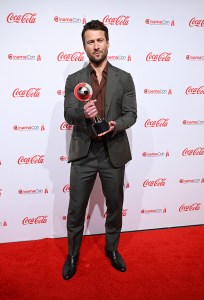 Glen Powell at the Big Screen Achievement Awards as part of CinemaCon 2025 on April 03, 2025 in Las Vegas, Nevada.