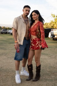 Miguel Harichi and Leah Kateb