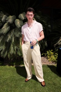 Elliot James Reay at the 2025 Interscope and Capitol Records Coachella Party on April 12, 2025 in Palm Springs, California.