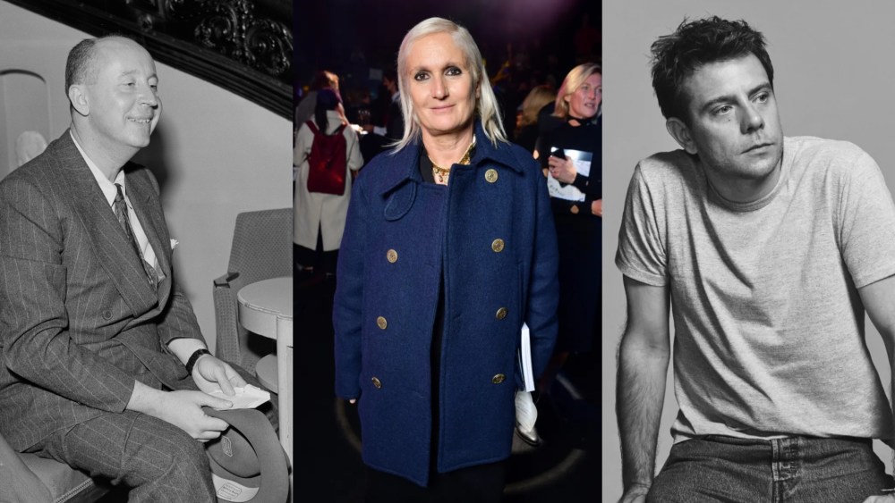 Dior creative directors through the years.