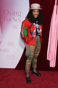 Esco Jouley at FX’s “Dying For Sex” New York Premiere held at SVA Theatre on April 02, 2025 in New York, New York.