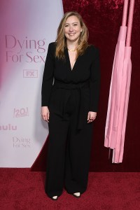 Elizabeth Meriwether at FX’s “Dying For Sex” New York Premiere held at SVA Theatre on April 02, 2025 in New York, New York.