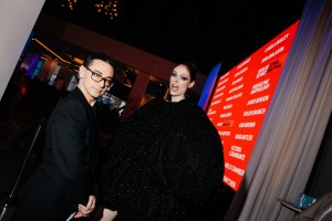 Christian Siriano and Coco Rocha
