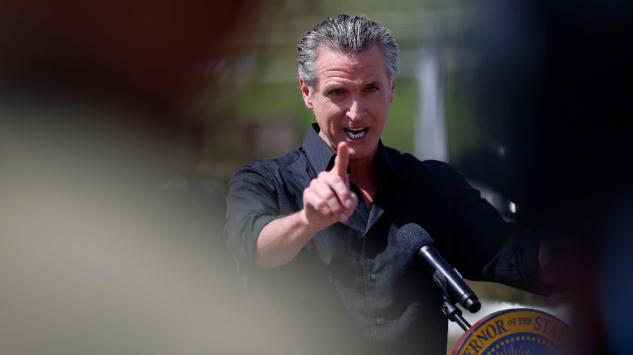 California Governor Gavin Newsom.