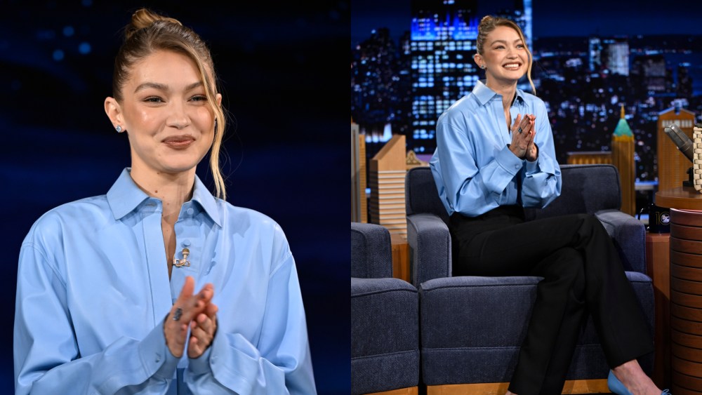 Gigi Hadid on 'The Tonight Show Starring Jimmy Fallon.'