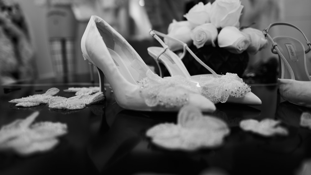 Casadei and House of Gilles bridal shoe collection