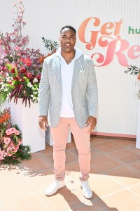 Rashad Jennings at Hulu’s Get Real House held at Casa Lago on April 22, 2025 in Los Angeles, California.