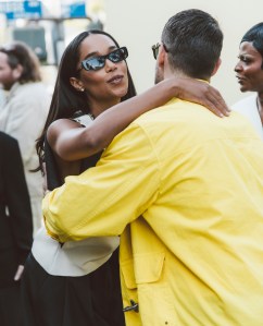 Laura Harrier and Simon Porte Jacquemus