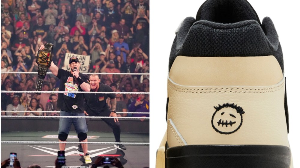 John Cena, Travis Scott Jordan sneakers