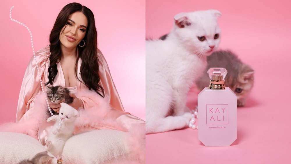 Mona Kattan for Kayali, kitten musk perfume