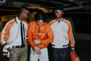 Alioune Fall, Kemio Kurosawa, and Parker Kit Hill