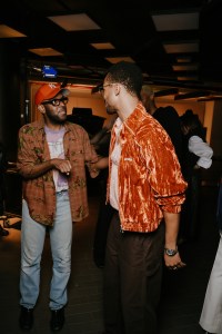 Emanuel Olunkwa and Ian Bradley