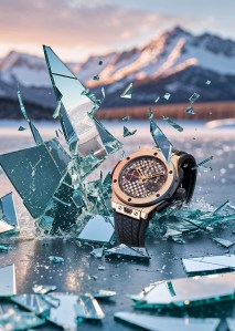 Hublot Big Bang 20th anniversary Full Magic gold, limited to 100 pieces.