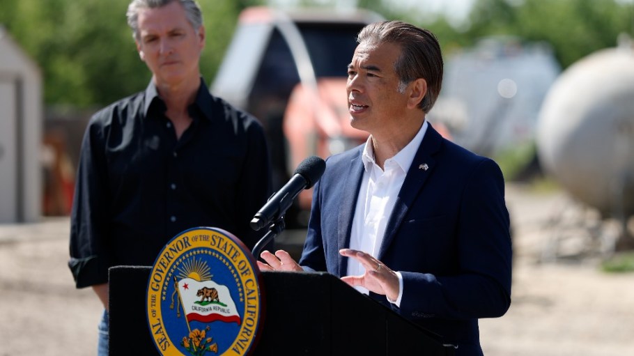 California Governor Gavin Newsom and Attorney General Rob Bonta.