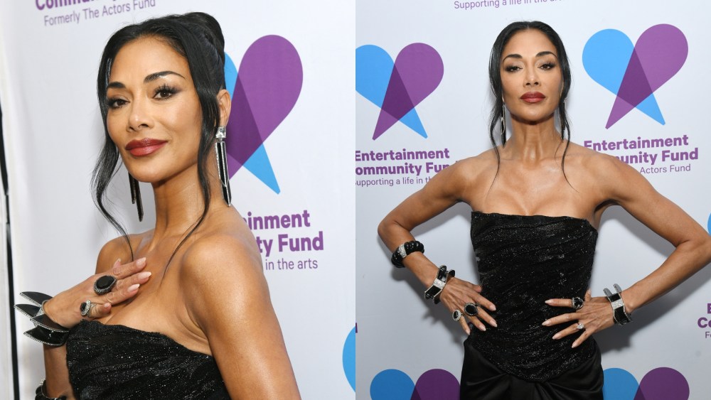 Nicole Scherzinger attends The Entertainment Community Fund Gala.