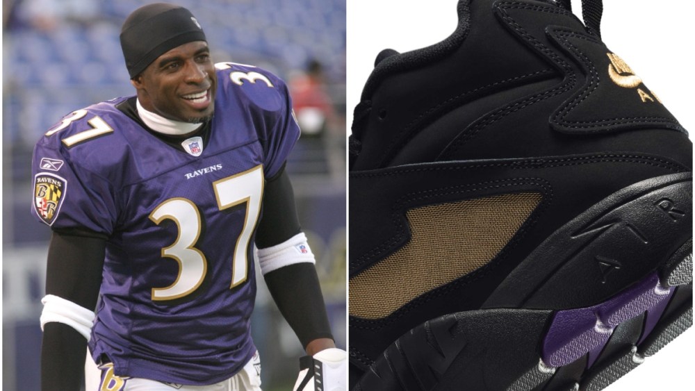Deion Sanders, Nike Air Diamond Turf sneakers