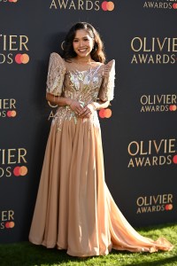 LONDON, ENGLAND - APRIL 06: Rachelle Ann Go attends The Olivier Awards 2025 at The Royal Albert Hall on April 06, 2025 in London, England. (Photo by Kate Green/Getty Images)