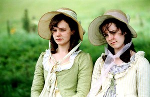 PRIDE AND PREJUDICE, Carey Mulligan, Jena Malone, 2005, (c) Focus Features/courtesy Everett Collection