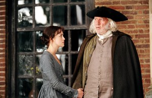 PRIDE AND PREJUDICE, Keira Knightley, Donald Sutherland, 2005, (c) Focus Features/courtesy Everett Collection