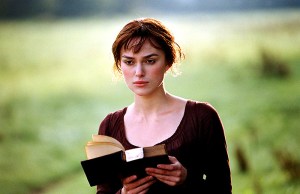 PRIDE AND PREJUDICE, Keira Knightley, 2005, (c) Focus Features/courtesy Everett Collection