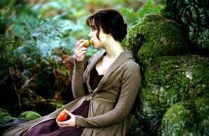 PRIDE AND PREJUDICE, Keira Knightley, 2005, (c) Focus Features/courtesy Everett Collection
