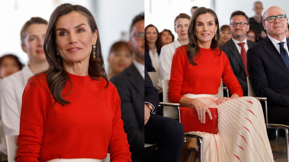 Queen Letizia of Spain in Granda.