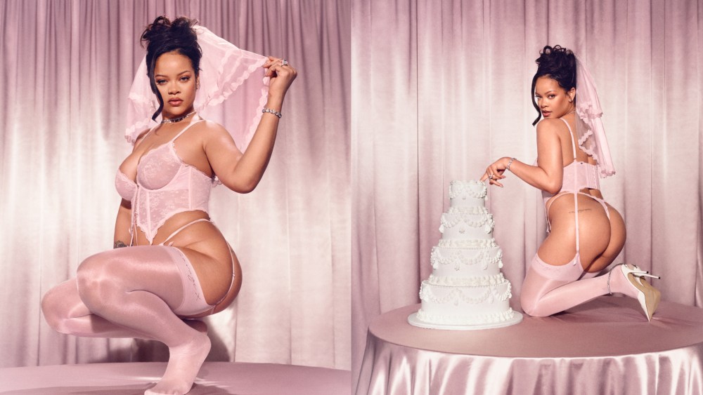 Rihanna for Savage x Fenty's 2025 bridal collection.