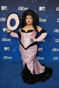 PACOIMA, CALIFORNIA - MARCH 27: Joella attends "RuPaul's Drag Race" Season 17 Finale Red Carpet on March 27, 2025 in Pacoima, California. (Photo by Gonzalo Marroquin/Getty Images for MTV)