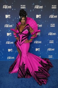 PACOIMA, CALIFORNIA - MARCH 27: Kori King attends "RuPaul's Drag Race" Season 17 Finale Red Carpet on March 27, 2025 in Pacoima, California. (Photo by Gonzalo Marroquin/Getty Images for MTV)