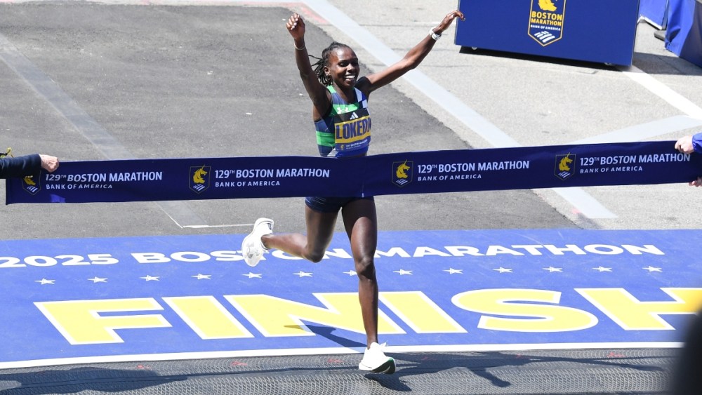 Sharon Lokedi, Under Armour, Boston Marathon