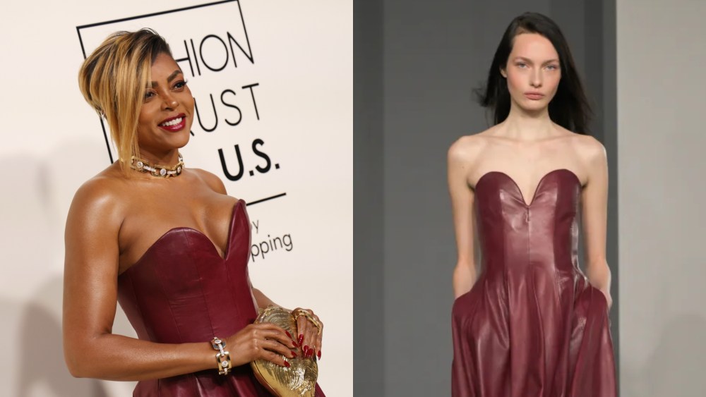 Taraji P. Henson wears Simkhai at the Fashion Trust Awards 2025.