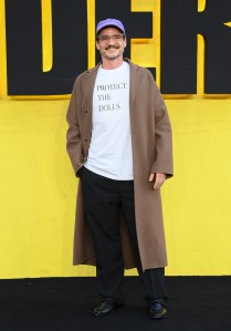 LONDON, ENGLAND - APRIL 22: Pedro Pascal attends the "Thunderbolts*" UK Special Screening at Cineworld Leicester Square on April 22, 2025 in London, England. (Photo by Joe Maher/Getty Images)