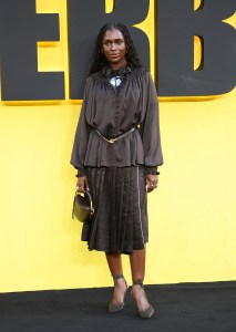 LONDON, ENGLAND - APRIL 22: Jodie Turner-Smith attends the "Thunderbolts*" UK Special Screening at Cineworld Leicester Square on April 22, 2025 in London, England. (Photo by Joe Maher/Getty Images)