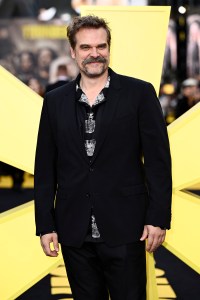 LONDON, ENGLAND - APRIL 22: David Harbour attends the "Thunderbolts*" UK Special Screening at Cineworld Leicester Square on April 22, 2025 in London, England. (Photo by Gareth Cattermole/Getty Images)